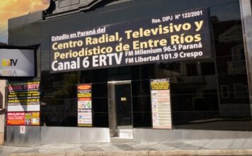 Canal 6 ERTV también se puede escuchar por radio en Paraná