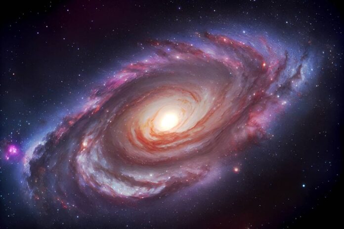 Milky,Way,Galaxy,,Universe,Filled,With,Stars,,Nebula.space,Background,With