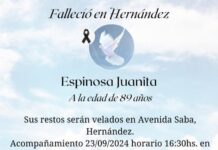 Defunción: Juanita Espinosa (Q.E.P.D.)