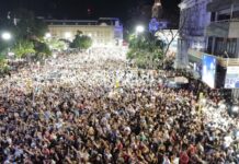 Paraná vivió una fiesta en pleno centro: estiman que hubo 20.000 personas