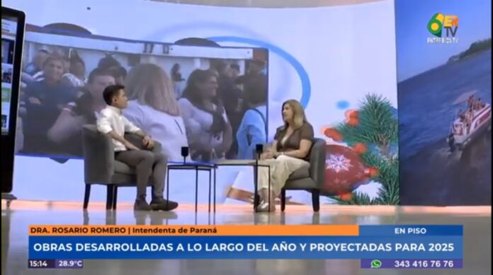 rosario-romero-intendenta-parana-la-hora-del-6-canal-6-ertv