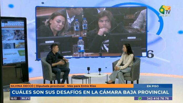 silvina-deccó-diputada-la-hora-del-6-canal-6-ertv