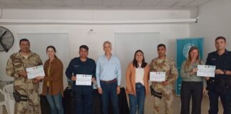 Gualeguay: capacitaron a personal policial en control y fiscalización de buenas prácticas fitosanitarias
