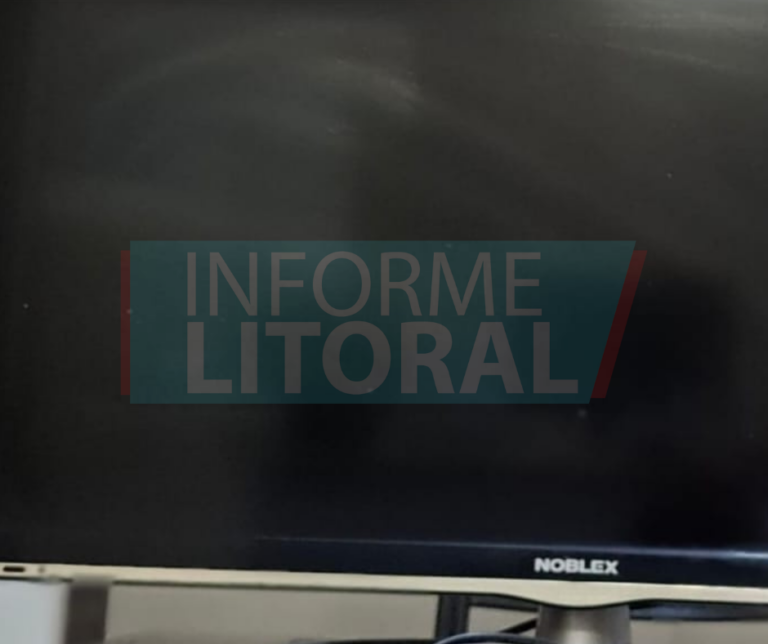 Diamante: policías recuperaron un televisor robado el fin de semana